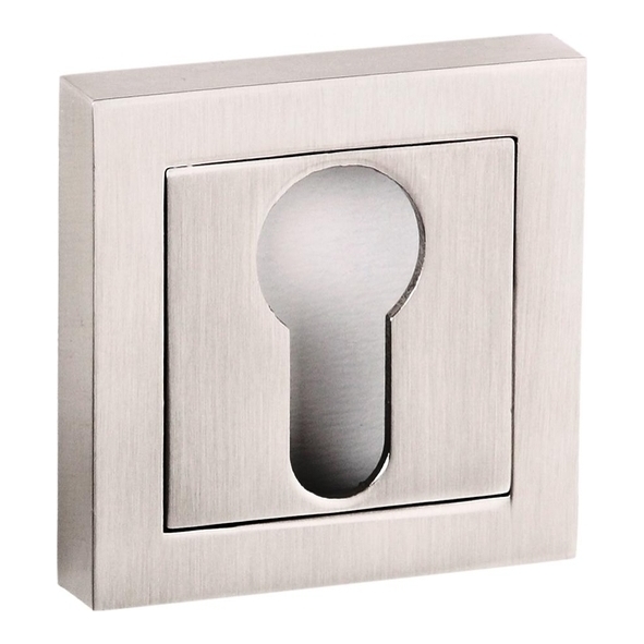 SPCESCESN • Satin Nickel • Senza Pari Square Escutcheon