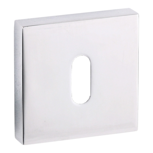 SPESCKCP  Polished Chrome  Senza Pari Minimal Square Escutcheon