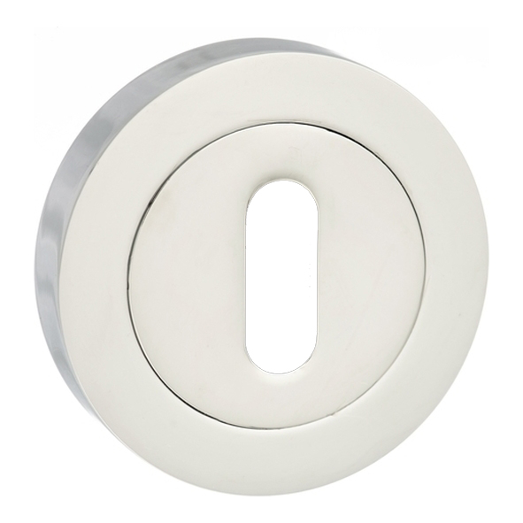 SPMESCKCP  Polished Chrome  Senza Pari Round Escutcheon