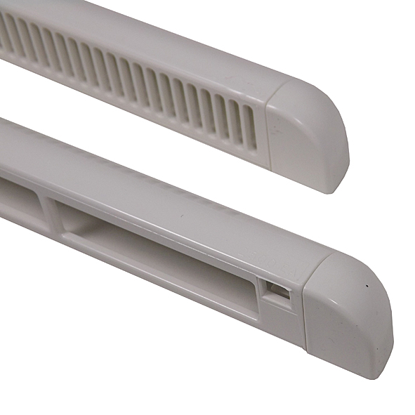 587.03004.611  300 x 20mm [2500mm]  Standard White  Avocet Plastic Window Trimvent Set