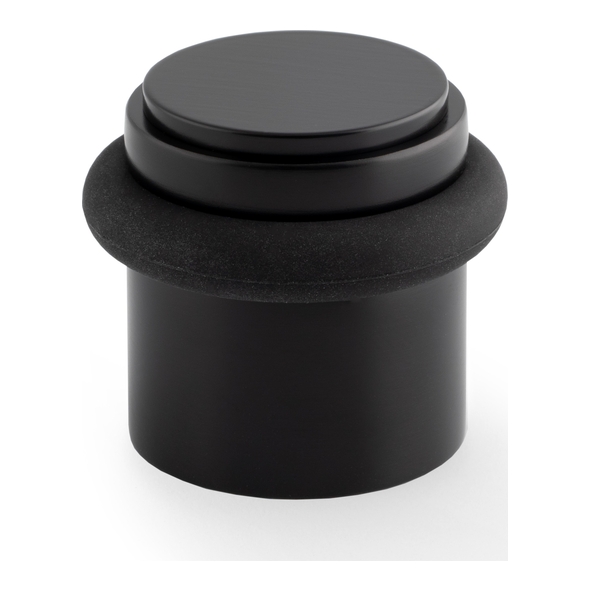 AW639PBL � Black � Alexander & Wilks Plain Floor Mounted Doorstop