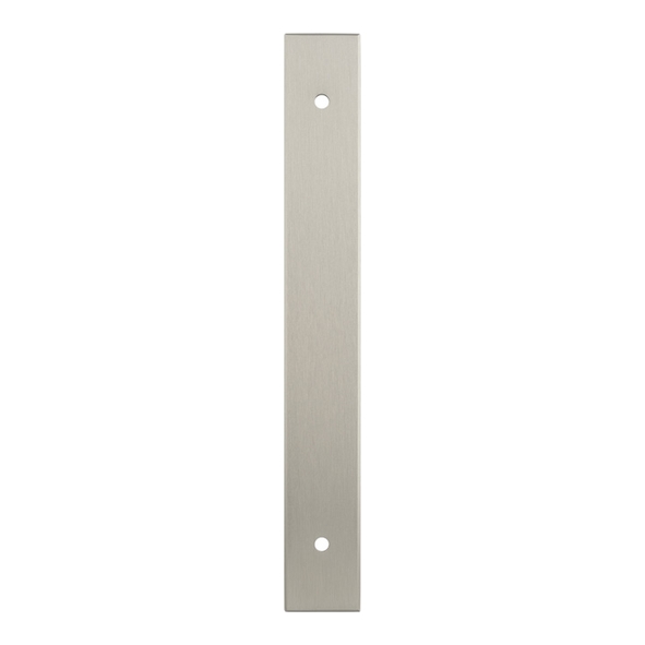 AWBP128SN  168 x 22 x 3 x 128mm c/c  Satin Nickel  Alexander & Wilks Backplate for Cabinet Pull