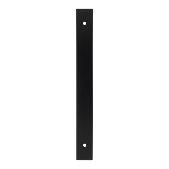 AWBP160MB  200 x 22 x 3 x 160mm c/c  Matt Black  Alexander & Wilks Backplate for Cabinet Pull