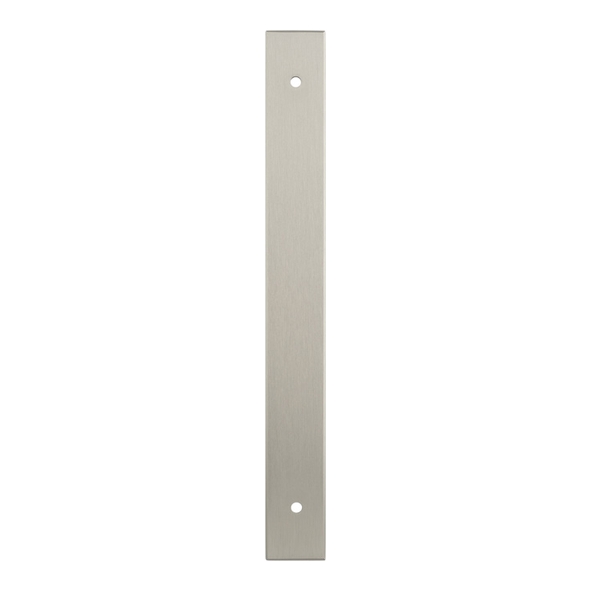 AWBP160SN  200 x 22 x 3 x 160mm c/c  Satin Nickel  Alexander & Wilks Backplate for Cabinet Pull