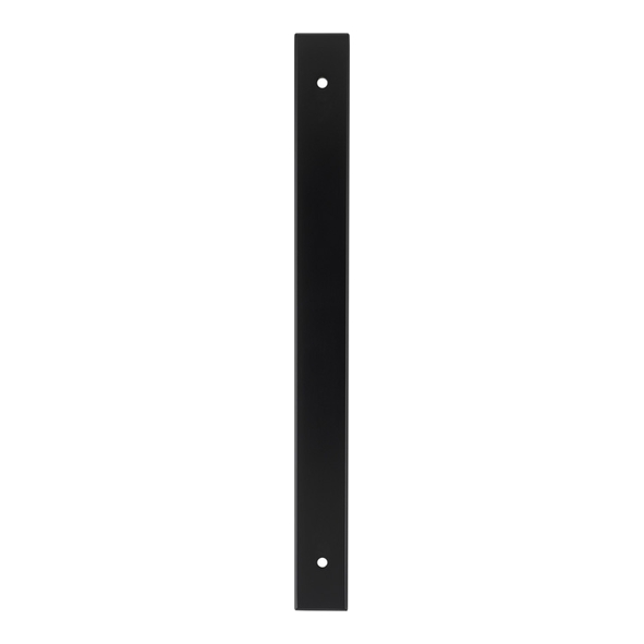 AWBP192MB  232 x 22 x 3 x 192mm c/c  Matt Black  Alexander & Wilks Backplate for Cabinet Pull