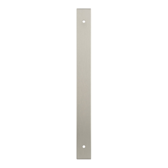 AWBP192SN  232 x 22 x 3 x 192mm c/c  Satin Nickel  Alexander & Wilks Backplate for Cabinet Pull