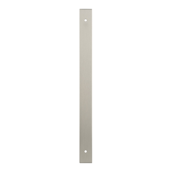 AWBP224SN  264 x 22 x 3 x 224mm c/c  Satin Nickel  Alexander & Wilks Backplate for Cabinet Pull