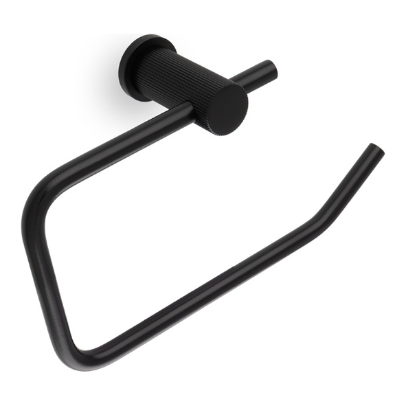 AW452BL • Black • Alexander & Wilks Brunel Reeded Toilet Roll Holder