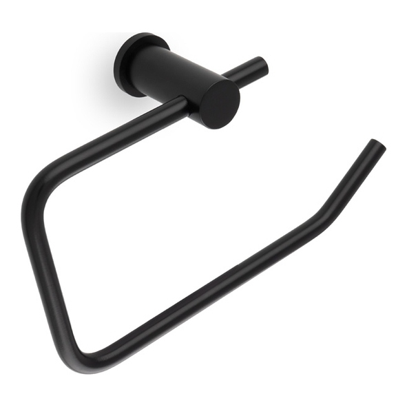 AW454BL • Black • Alexander & Wilks Brunel Plain Toilet Roll Holder