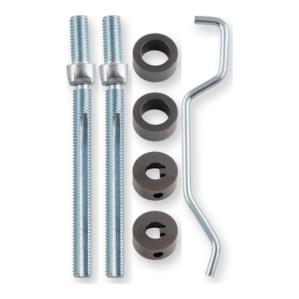 AW50BBF-DBZPVD  Dark Bronze  Alexander & Wilks Back to Back Fixings for Pull Handles