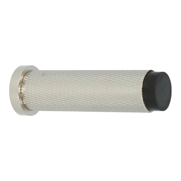 AW600-75-PNPVD  Polished Nickel  Alexander & Wilks Brunel Knurled Door Stop