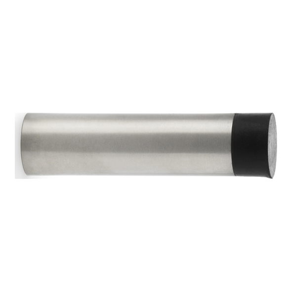 AW610SSS • Satin Stainless Steel • Alexander & Wilks Stainless Steel Wall Mounted Cylinder Door Stop