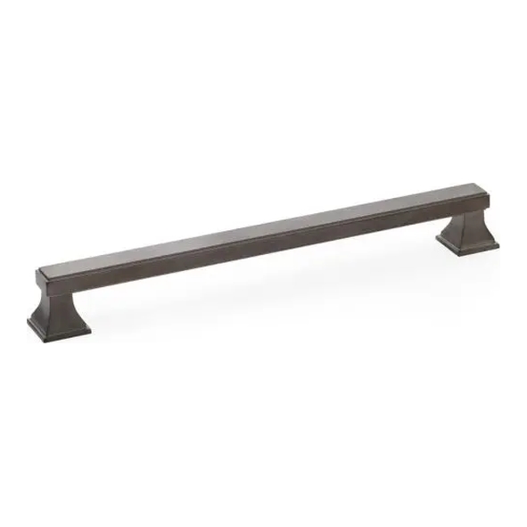 AW813-224-DBZPVD • 224mm c/c • Dark Bronze • Alexander & Wilks Jesper Square Cabinet Pull Handle