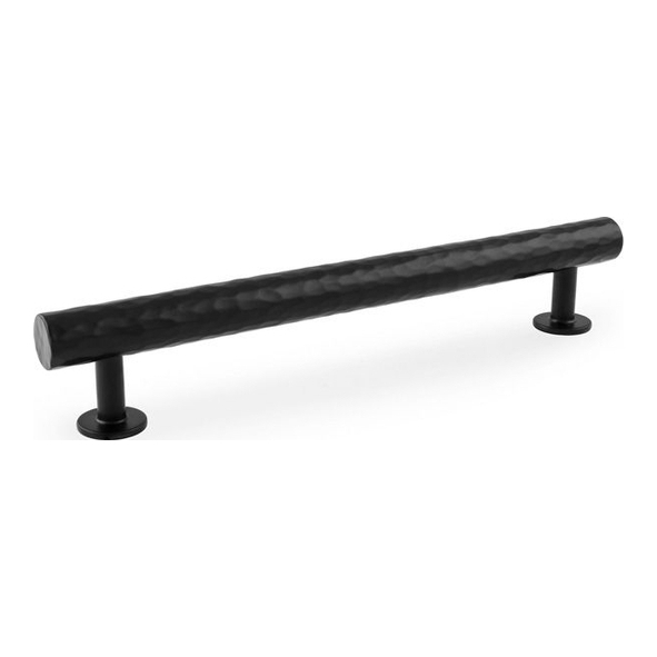 AW817-160-BL • Black • Alexander & Wilks Leila Hammered Cabinet Pull