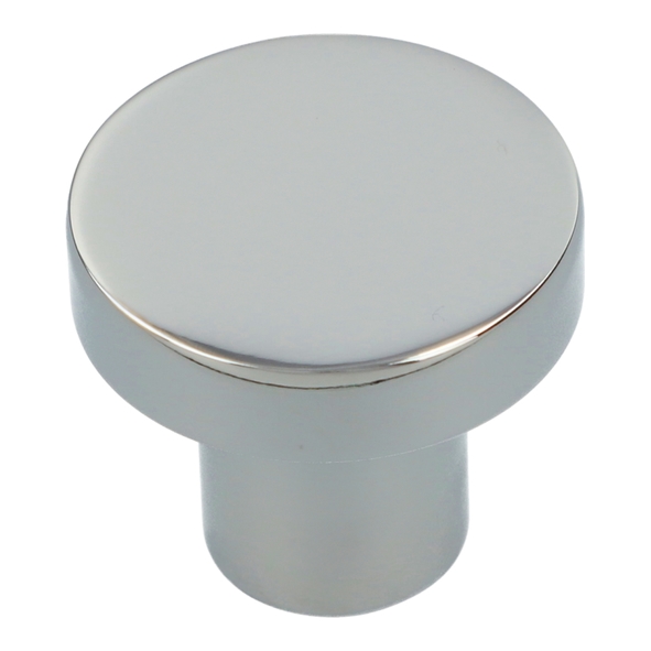 AW821-30-PC  30mm  Polished Chrome  Alexander & Wilks Hanover Plain Cupboard Knob