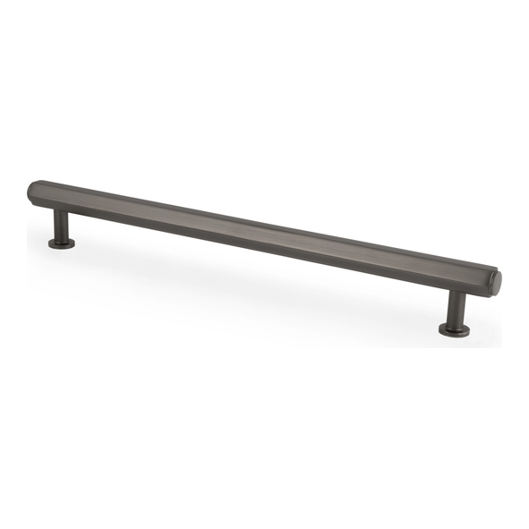 AW830-224-DBZ • Dark Bronze • 224mm c/c • Alexander & Wilks Vesper Hex T-Bar Cabinet Pull