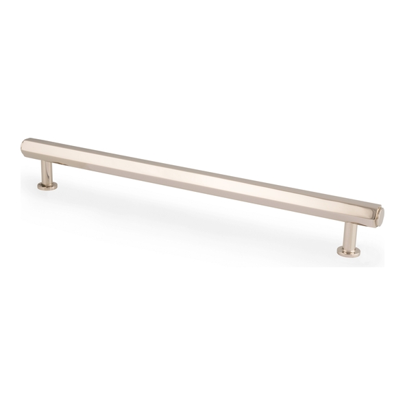 AW830-224-PN • Polished Nickel • 224mm c/c • Alexander & Wilks Vesper Hex T-Bar Cabinet Pull