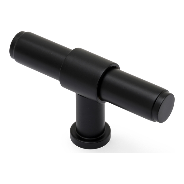 AW838P-80-BL � 80mm � Black � Alexander & Wilks Kingston Plain T-Bar Cabinet Knob