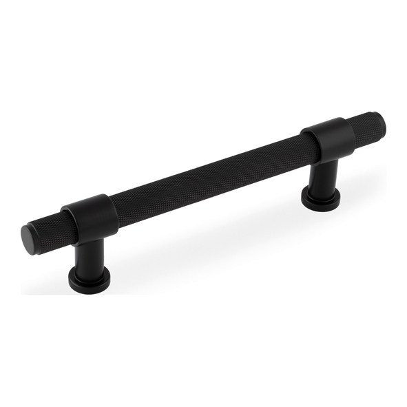 AW839-128-BL � 128mm c/c � Black � Alexander & Wilks Kingston Knurled Cabinet Pull