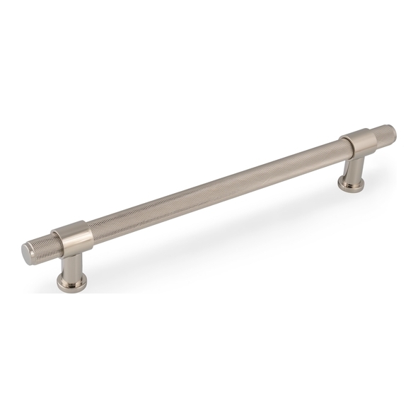AW839-224-PNPVD � 224mm c/c � Polished Nickel � Alexander & Wilks Kingston Knurled Cabinet Pull