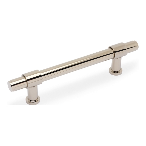 AW839P-128-PNPVD � 128mm c/c � Polished Nickel � Alexander & Wilks Kingston Plain Cabinet Pull