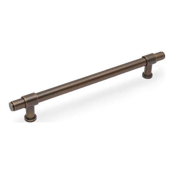 AW839P-224-AB � 224mm c/c � Antique Brass � Alexander & Wilks Kingston Plain Cabinet Pull