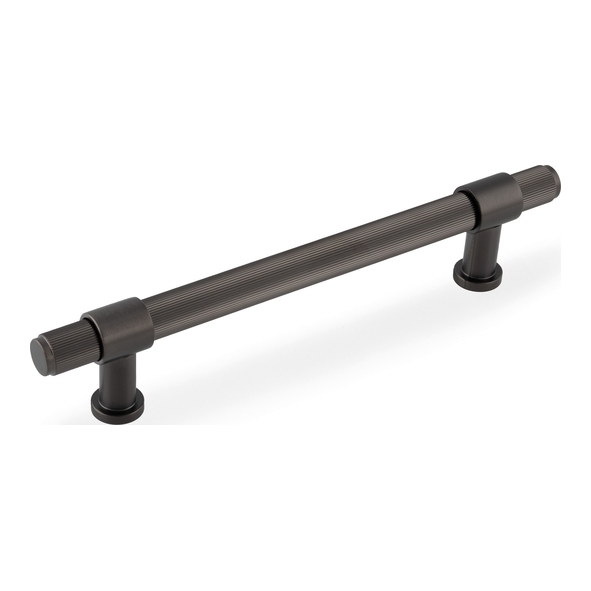 AW839R-160-DBZPVD � 160mm c/c � Dark Bronze � Alexander & Wilks Kingston Reeded Cabinet Pull