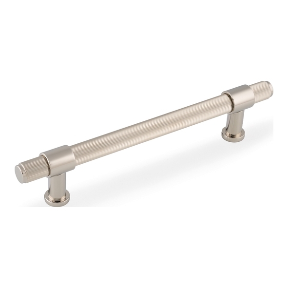 AW839R-160-PNPVD � 160mm c/c � Polished Nickel � Alexander & Wilks Kingston Reeded Cabinet Pull