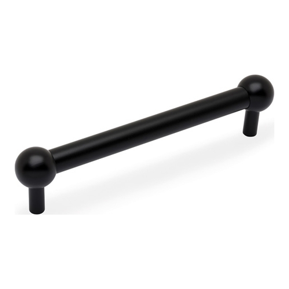 AW856-160-BL � 160mm c/c � Black � Alexander & Wilks Plain Ceasar Cabinet Pull