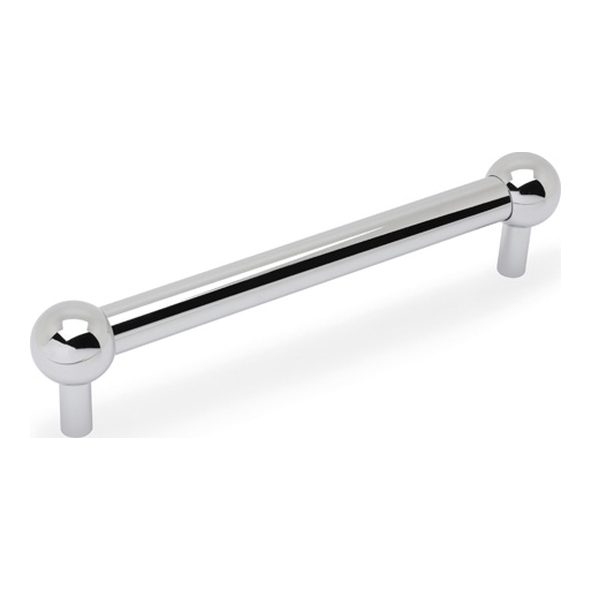 AW856-160-PC � 160mm c/c � Polished Chrome � Alexander & Wilks Plain Ceasar Cabinet Pull