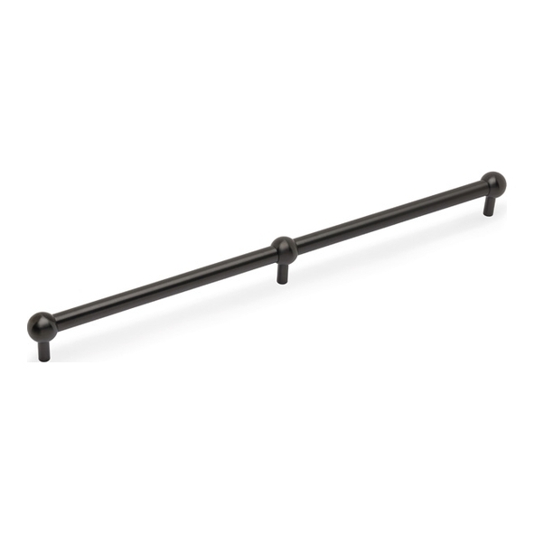 AW856-448-DBZPVD � 448mm c/c � Dark Bronze � Alexander & Wilks Plain Ceasar Cabinet Pull
