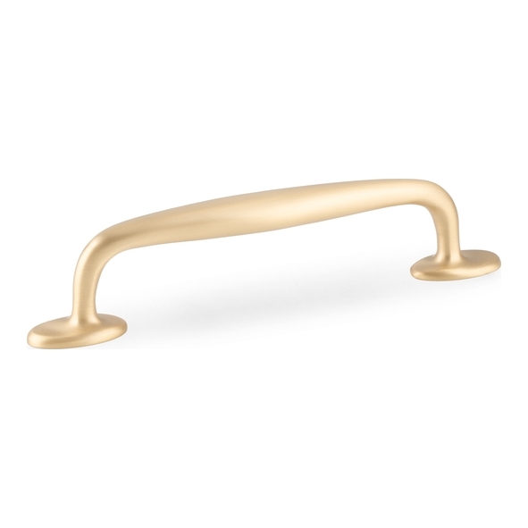 AW861-128-SB � 128mm c/c � Satin Brass � Alexander & Wilks Ashbury Cabinet Pull