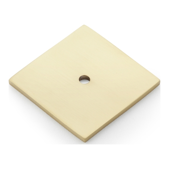 AW894-45-SBPVD  45mm  Satin Brass  Alexander & Wilks Bullion Square Backplate