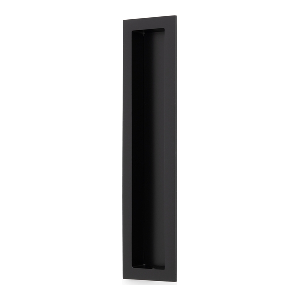 AW911-200-BL � 200mm � Black � Alexander & Wilks Rectangular Flush Pull
