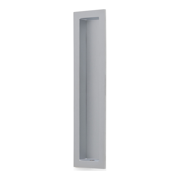 AW911-200-SC � 200mm � Satin Chrome � Alexander & Wilks Rectangular Flush Pull