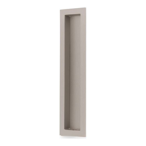 AW911-200-SN � 200mm � Satin Nickel � Alexander & Wilks Rectangular Flush Pull