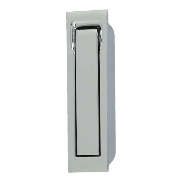 AW990PC • 70 x 19mm • Polished Chrome • Alexander and Wilks Square Sliding Door Edge Pull