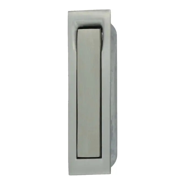 AW990SC  70 x 19mm  Satin Chrome  Alexander and Wilks Square Sliding Door Edge Pull