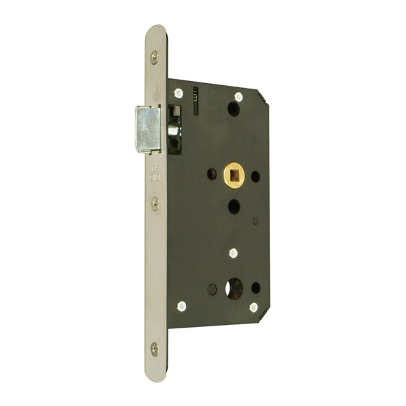 261.09205.222  090mm [060mm]  Radiused  Satin Stainless  Heavy Architectural Euro Standard Latch