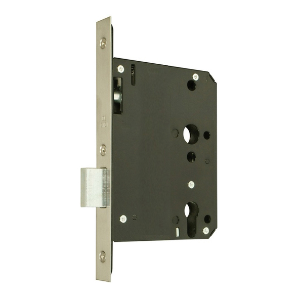 212.20030.222  110mm [080mm]  Square  Satin Stainless  Heavy Architectural Euro Standard Deadlock Case