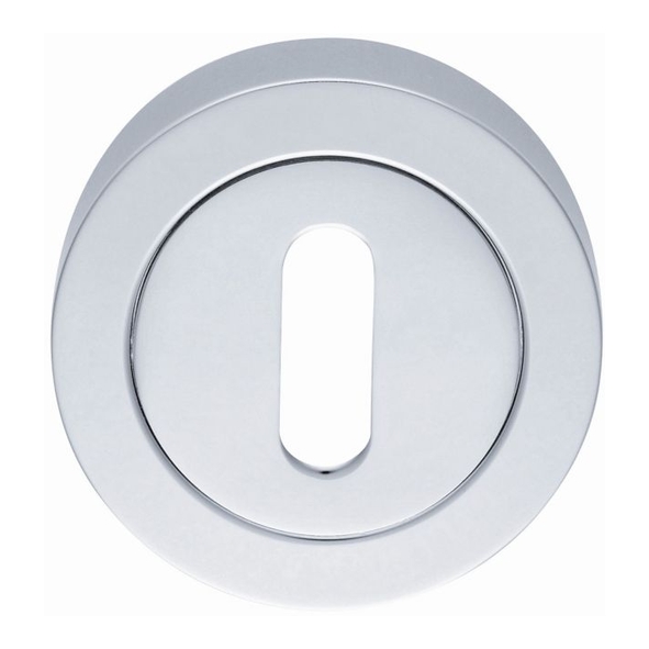 AA3SC  Satin Chrome  Carlisle Brass Round Mortice Key Escutcheon