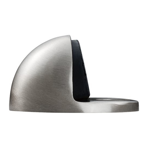 AA20SC • 45 x 26mm • Satin Chrome • Carlisle Brass Oval Floor Door Stop