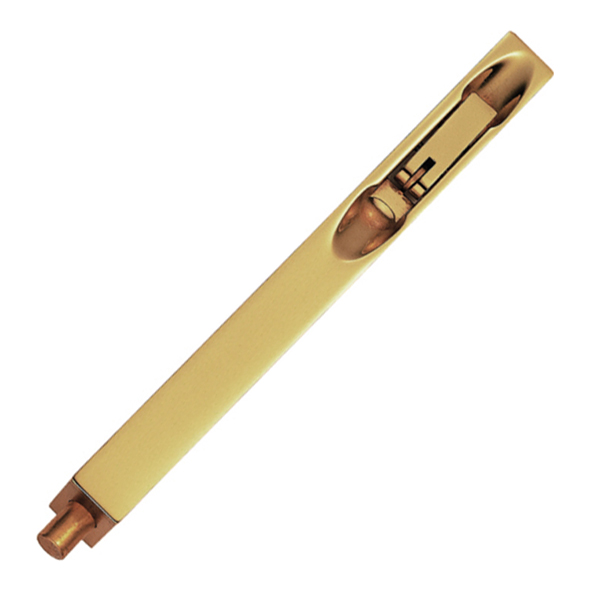 AA81  200 x 20mm  Polished Brass  Carlisle Brass Lever Action Flush Bolt