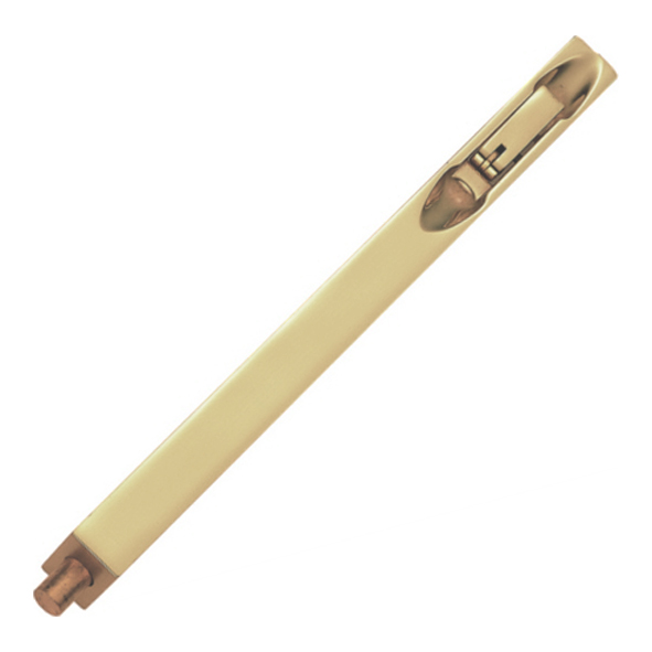 AA810 • 250 x 20mm • Polished Brass • Lever Action Flush Bolt