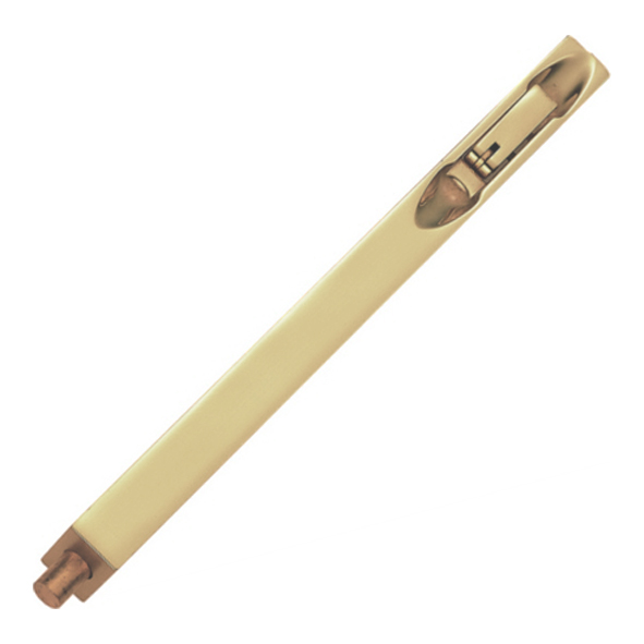 AA810 • 250 x 20mm • Polished Brass • Carlisle Brass Lever Action Flush Bolt