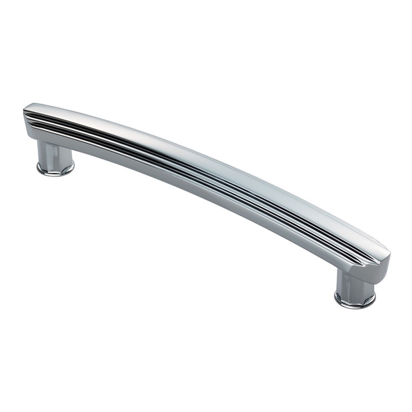 ADR502CCP • 160 x 190 x 35mm • Polished Chrome • Carlisle Brass Art Deco Cabinet Pull