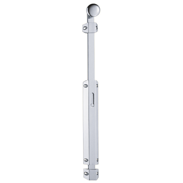 AQ82EXCP • 152 x 302 x 36mm • Polished Chrome • Carlisle Brass Extended Universal Slide Action Surface Bolt
