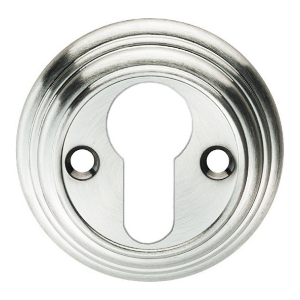 DK1CP • Polished Chrome • Delamain Euro Cylinder Escutcheons