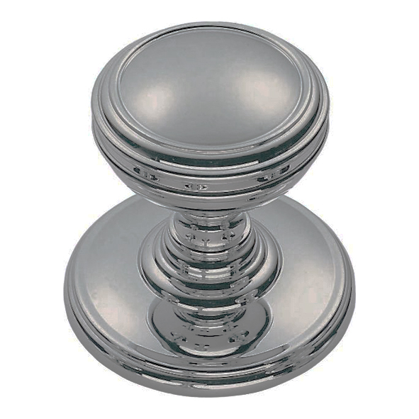 DK47BSC  25 x 32 x 30mm  Satin Chrome  Delamain Ringed Cabinet Knob