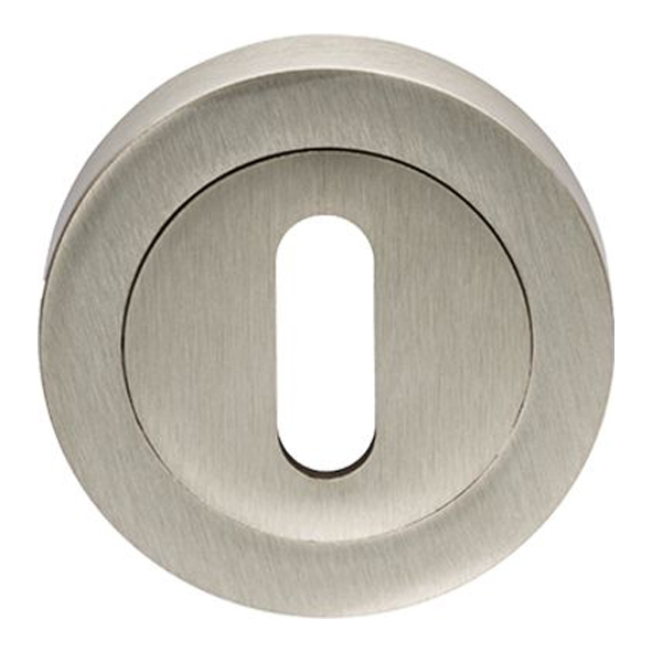 EUL002SN  Satin Nickel  Carlisle Brass Finishes Round Mortice Key Escutcheon